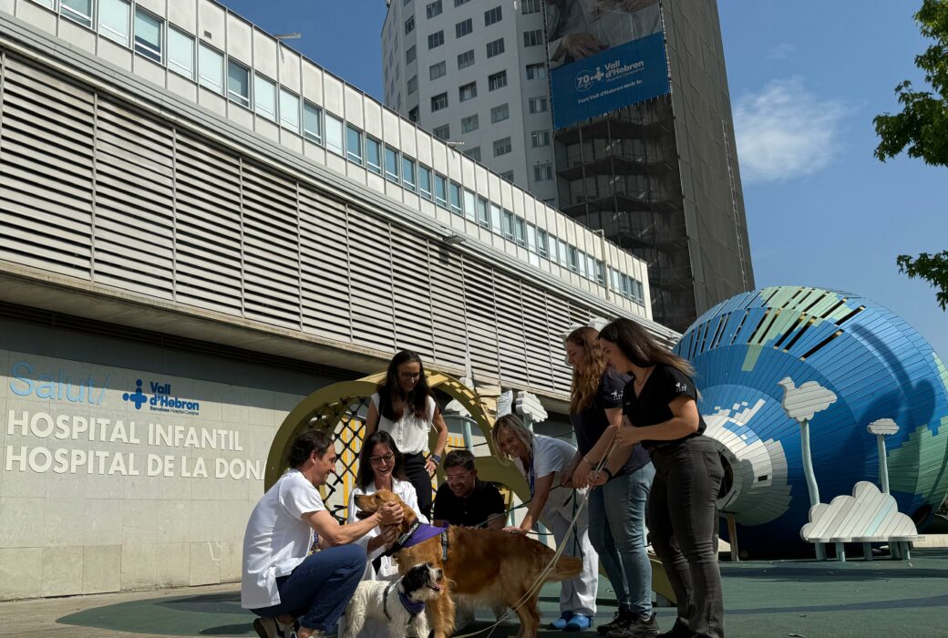 Desde Fundación Dingonatura financiamos e impulsamos el proyecto INSPIRAGOS, una terapia asistida con perros en Vall d’Hebron 